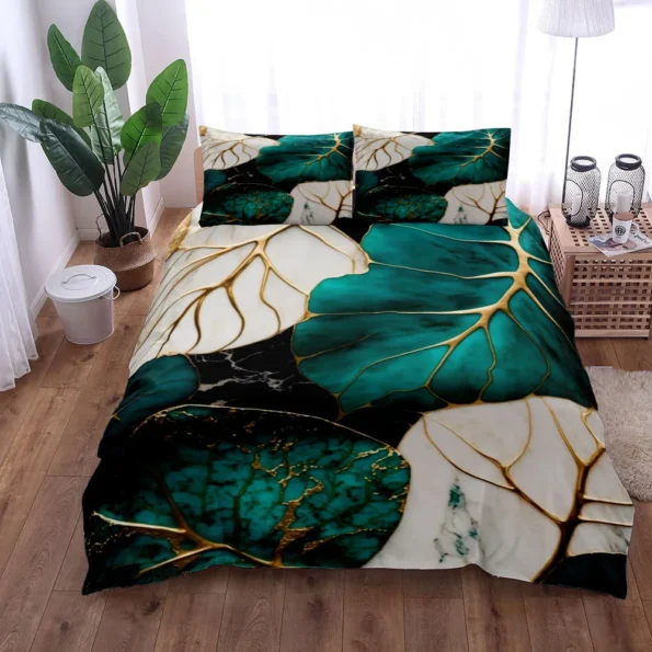Japanese Crane Duvet Cover Set - Image 3